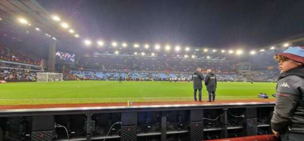 Villa Park, section: C, row: 2, seat: 203