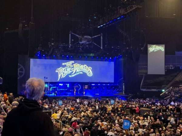 The O2, London, section: 104, row: j, seat: 140