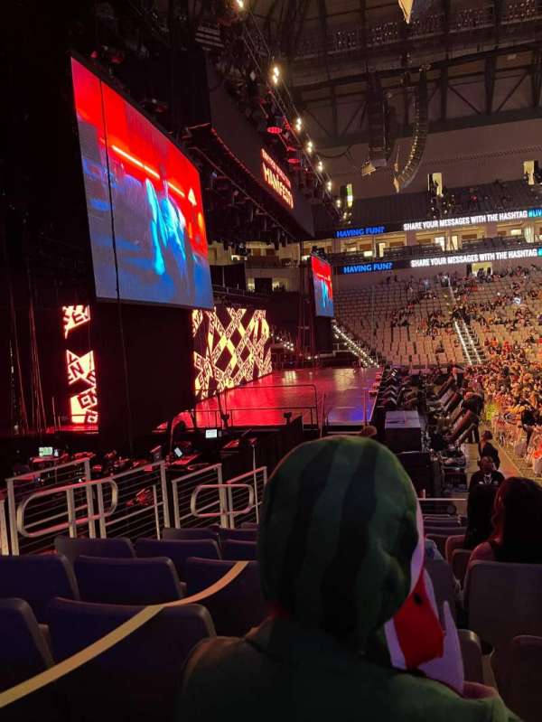 Dickies Arena, section: 126, row: 11, seat: 8