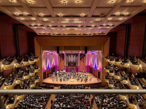 Benaroya Hall, section: Third Tier, row: A, seat: 18
