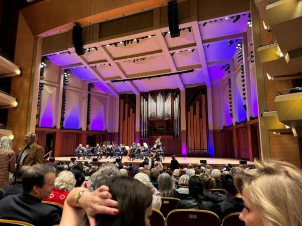 Benaroya Hall, section: Orchestra R, row: R, seat: 6