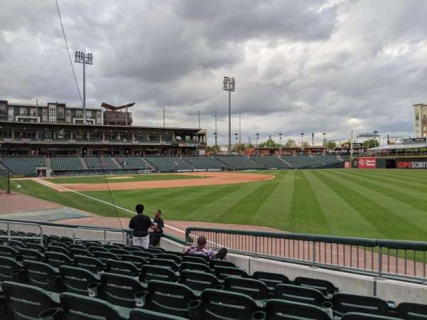 Truist Field, section: 102, row: K, seat: 12