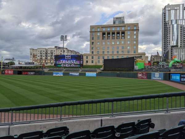 Truist Field, section: 102, row: K, seat: 12
