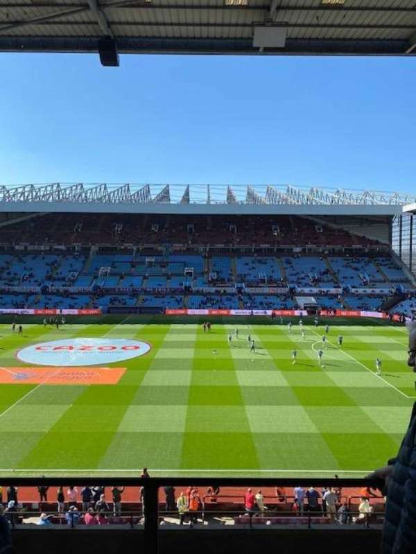 Villa Park, section: P7, row: GG, seat: 111