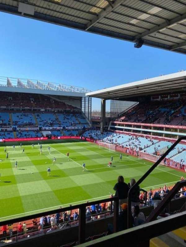 Villa Park, section: P7, row: GG, seat: 111