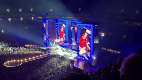 Bank of America Stadium, section: 517, row: 18, seat: 13-14