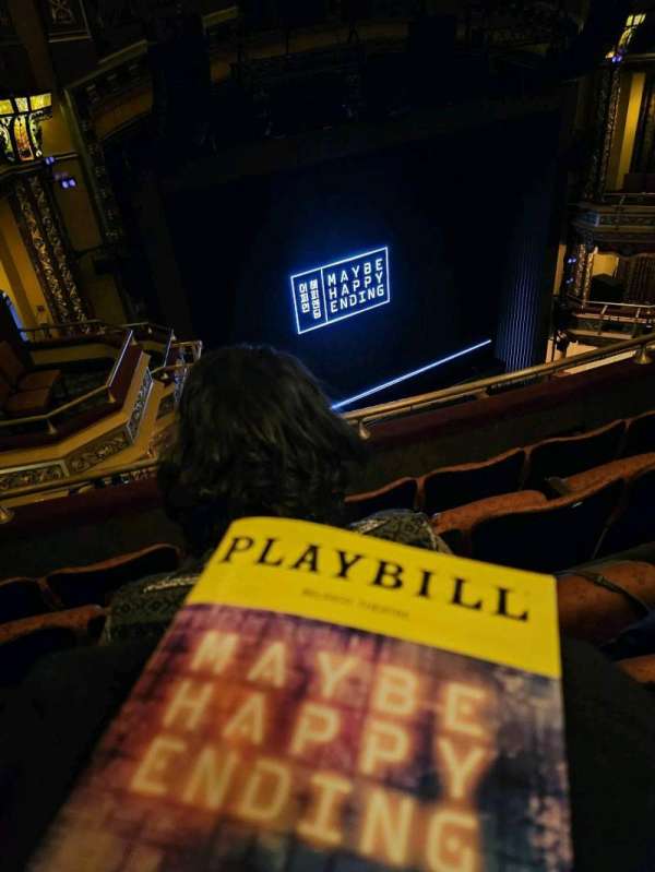 Belasco Theatre, section: Balcony L, row: D, seat: 19
