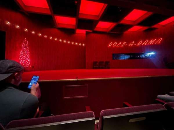 The Newman Mills Theater, section: orchestra, row: B, seat: 7