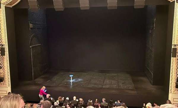 James Earl Jones Theatre, section: Mezzanine C, row: E, seat: 111