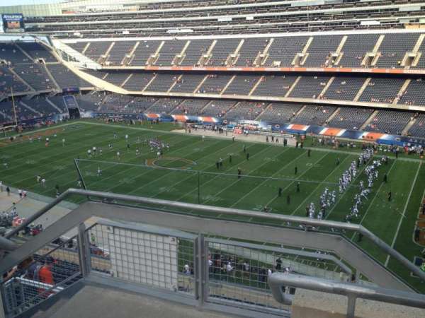Soldier Field, section: 432, row: 2, seat: 1