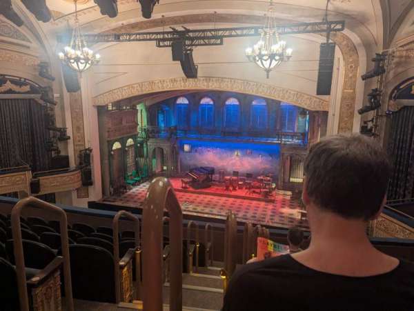 Gerald Schoenfeld Theatre, section: Mezzanine R, row: G, seat: 2