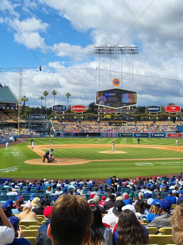 Dodger Stadium, section: 8FD, row: T, seat: 6