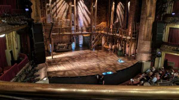 CIBC Theatre, section: Mezzanine L, row: A, seat: 1