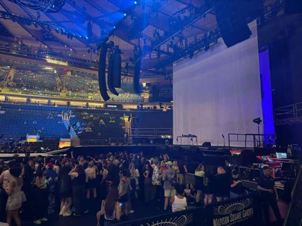 Madison Square Garden, section: 108, row: 2, seat: 7
