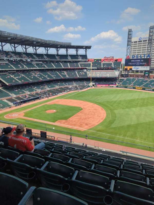 Truist Park, section: 316, row: 7, seat: 16