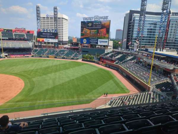 Truist Park, section: 316, row: 7, seat: 16