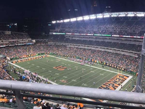 Paycor Stadium, section: 304, row: 13, seat: 2