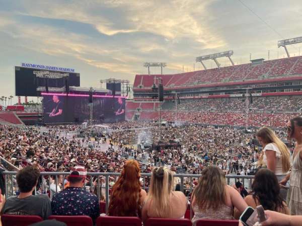 Raymond James Stadium, section: 243, row: D, seat: 10