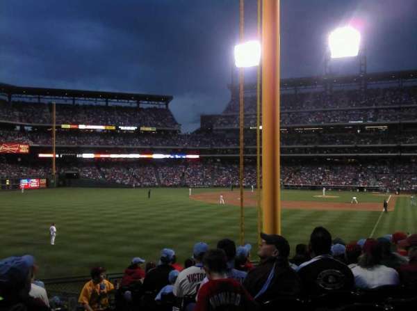 Citizens Bank Park, section: 141, row: 18, seat: 1