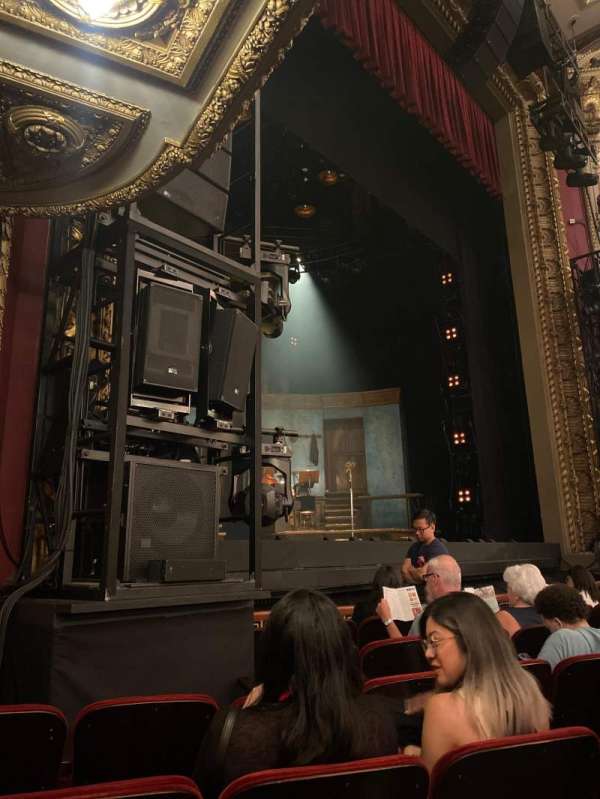 CIBC Theatre, section: Orchestra L, row: F, seat: 19