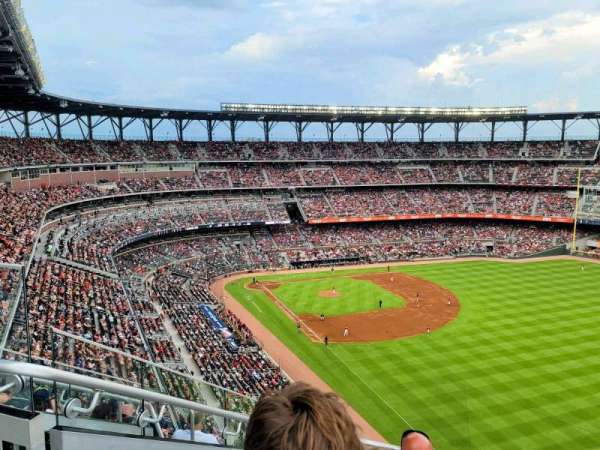 Truist Park, section: 411, row: 8, seat: 24