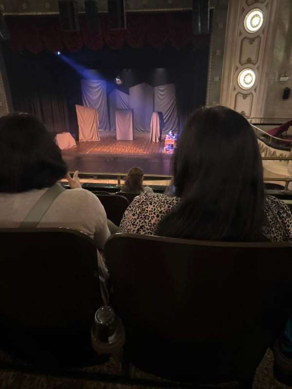 Studebaker Theatre, section: Balcony, row: DD, seat: 102