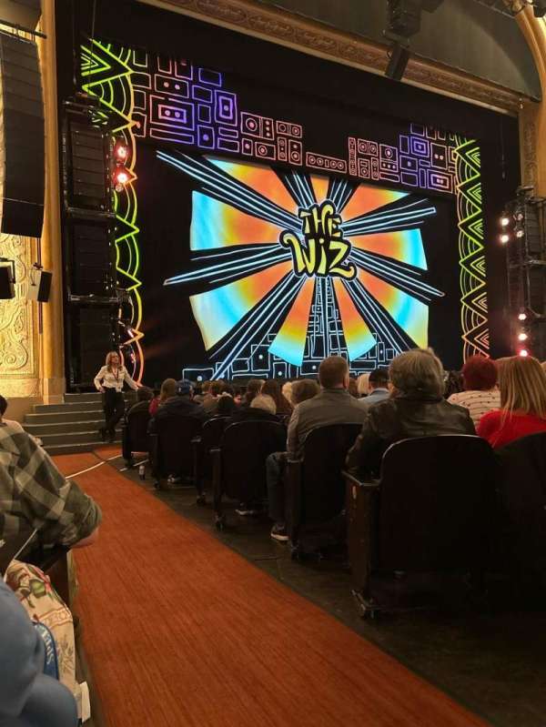 Paramount Theatre, Seattle, section: Main Floor 4, row: M, seat: 1