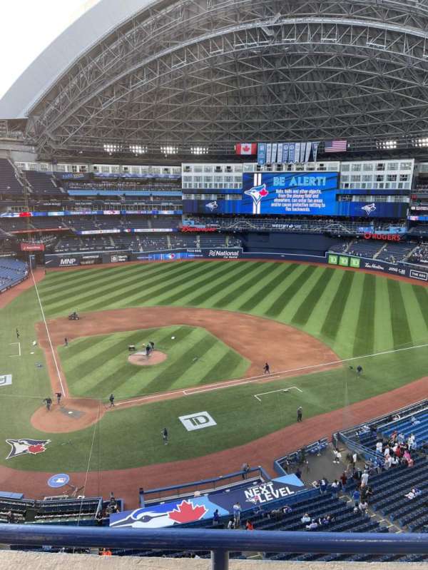 Rogers Centre, section: 521, row: 2, seat: 13
