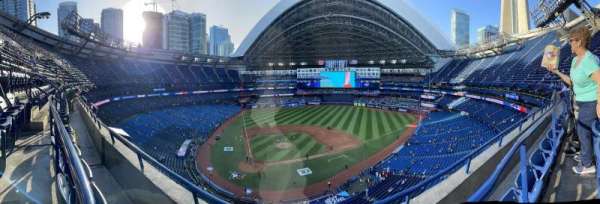Rogers Centre, section: 521, row: 2, seat: 13