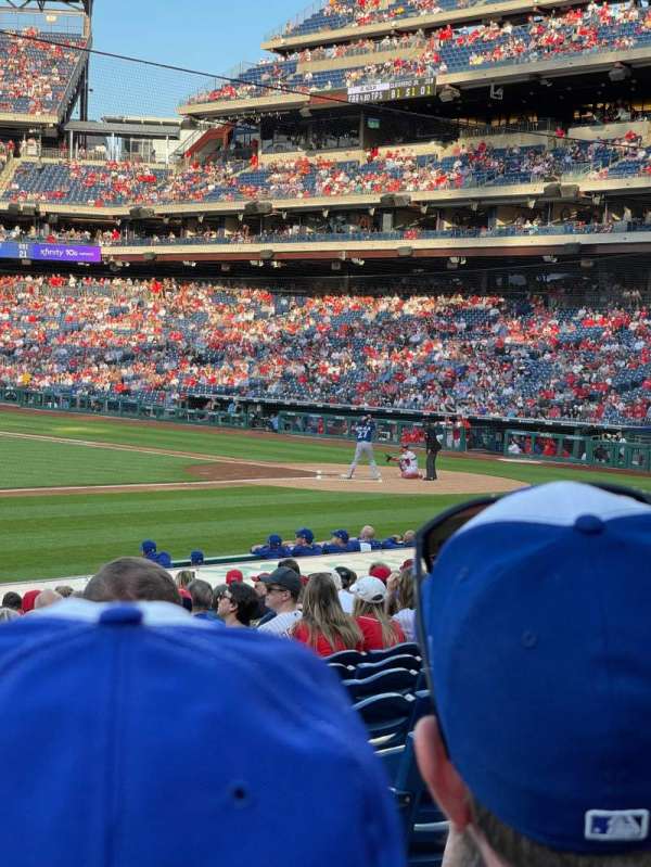 Citizens Bank Park, section: 132, row: 15, seat: 5