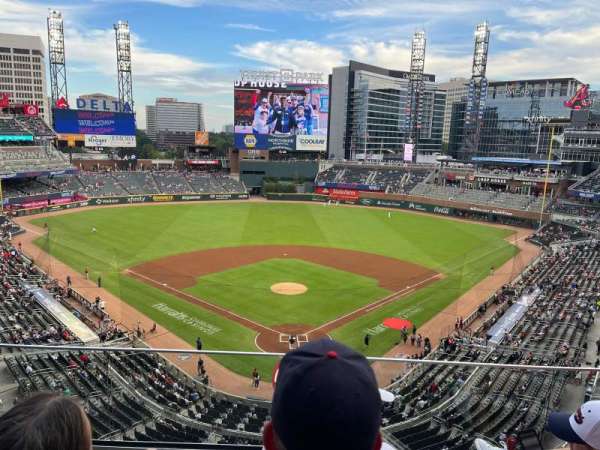 Truist Park, section: 329, row: 3, seat: 19