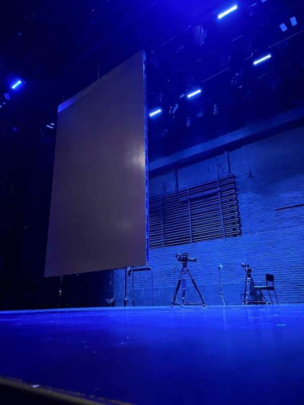 Music Box Theatre, section: Orchestra R, row: A, seat: 8