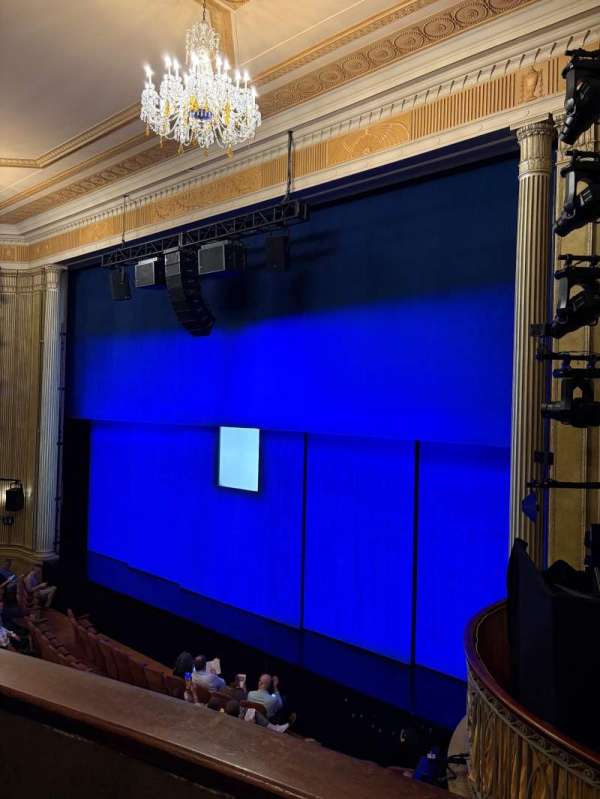 Music Box Theatre, section: Mezzanine R, row: B, seat: 22