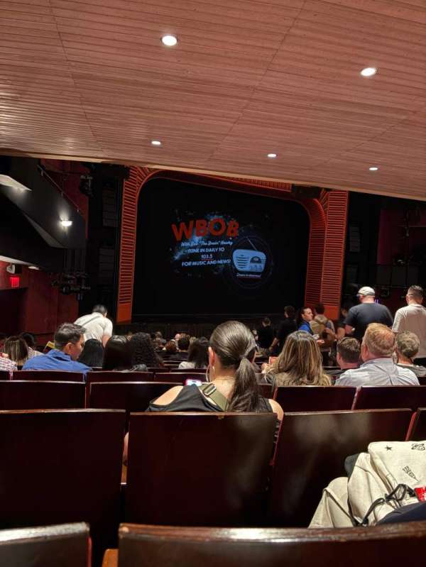 Marquis Theatre, section: Orchestra L, row: V, seat: 15