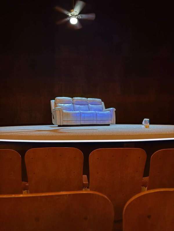 Booth Theatre, section: Orchestra C, row: A, seat: 104