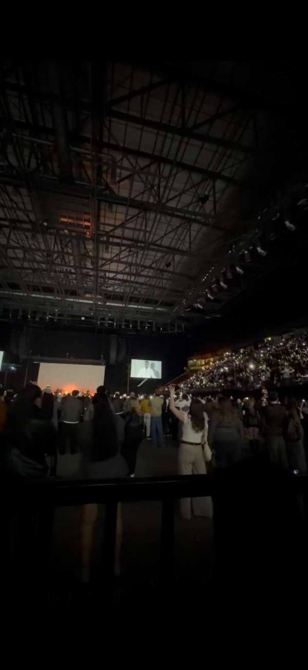 AO Arena, section: 109, row: A, seat: 14