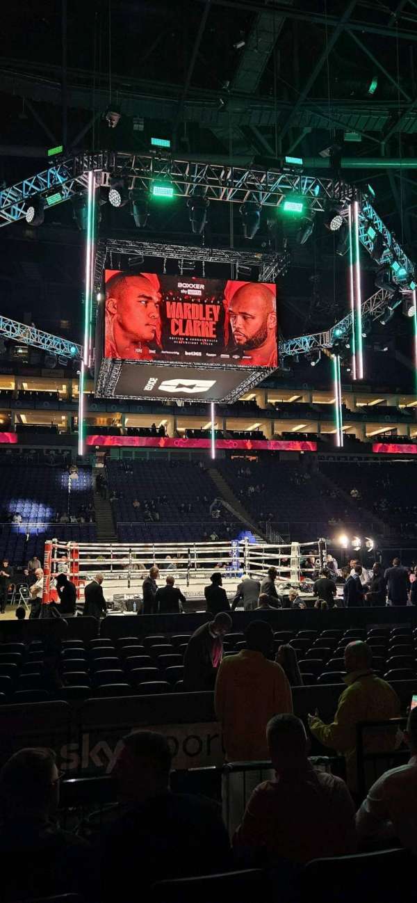The O2, London, section: 111, row: E, seat: 336