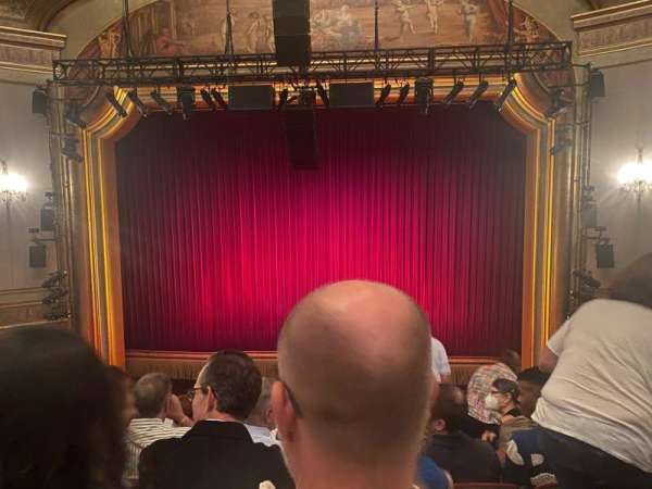 St. James Theatre, section: Mezzanine C, row: F, seat: 105