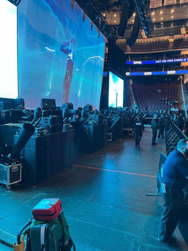 Prudential Center, section: 17, row: 3, seat: 3