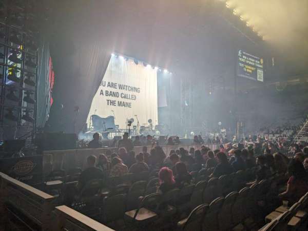 Dickies Arena, section: 125, row: 1, seat: 6
