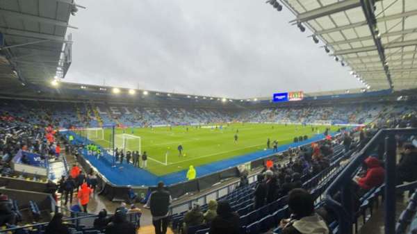 King Power Stadium, section: A1, row: G, seat: 20