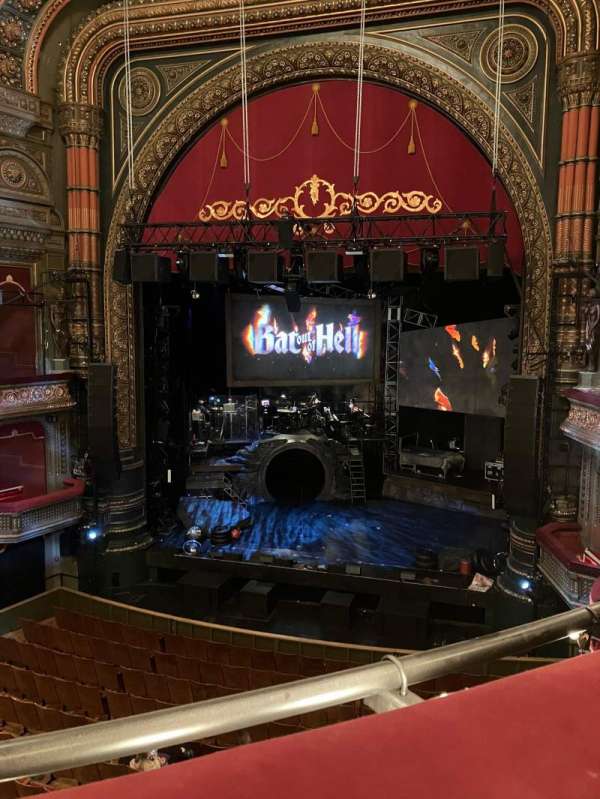 Leeds Grand Theatre, section: Upper Circle, row: A, seat: 10