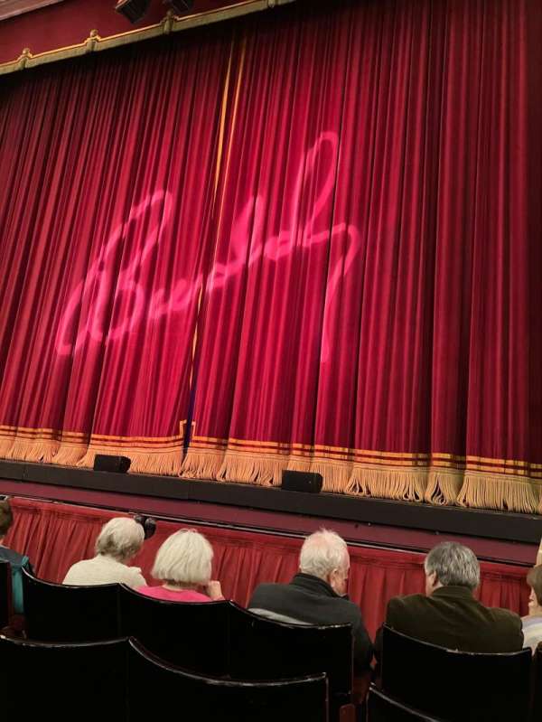 Alhambra Theatre, Bradford, section: Stalls, row: F, seat: 10