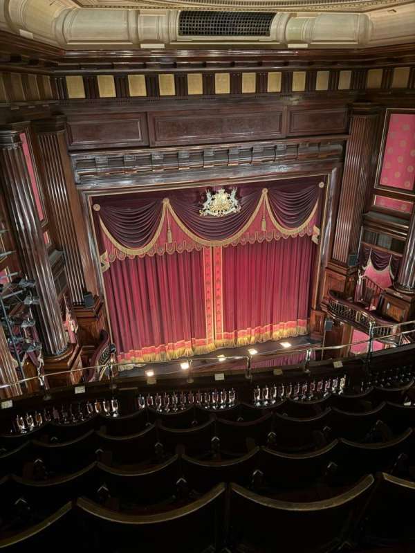 St. Martins Theatre, section: Upper Circle, row: F, seat: 3