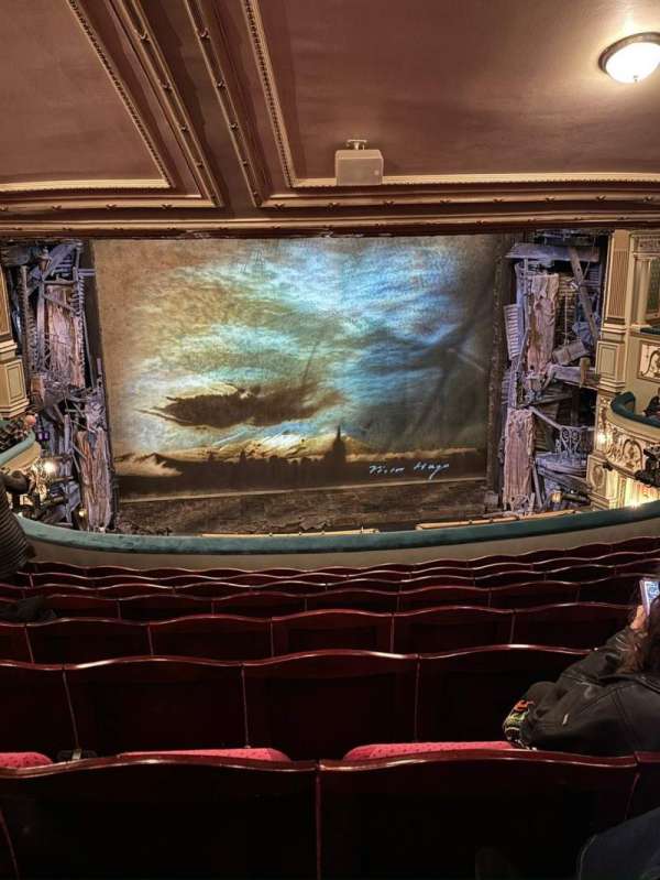 Sondheim Theatre, West End, section: Dress Circle, row: J, seat: 19
