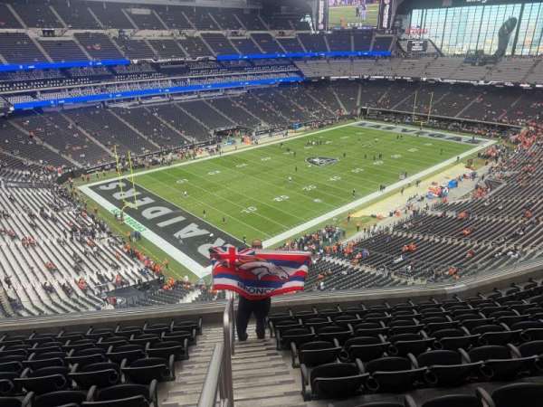 Allegiant Stadium, section: 318, row: 9, seat: 12