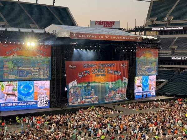 Lincoln Financial Field, section: C4, row: 1, seat: 2