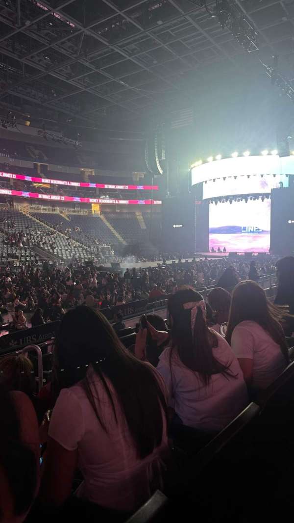 UBS ARENA, section: 105, row: 9, seat: 22