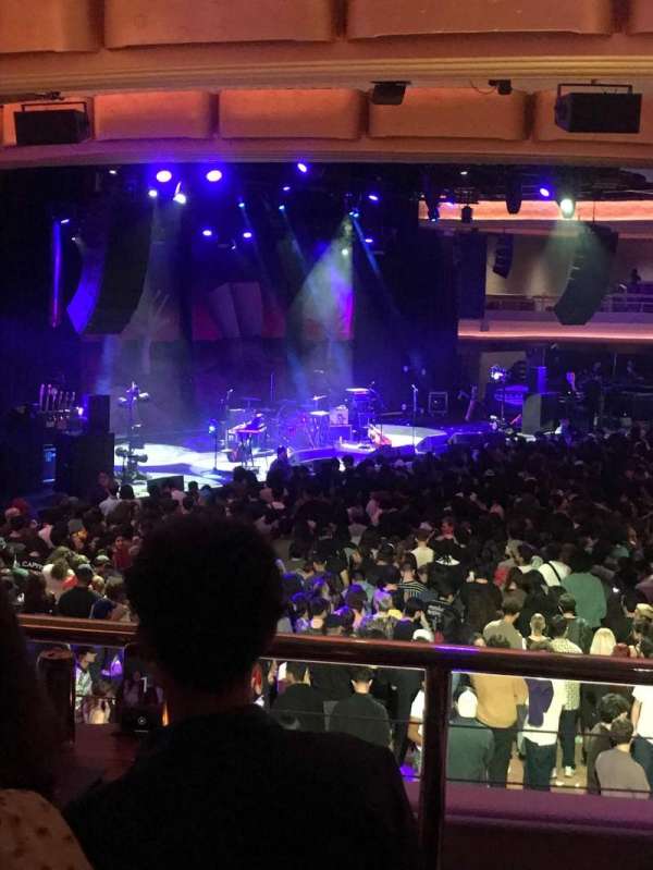 Hollywood Palladium, section: Platinum 2, row: 1, seat: 6