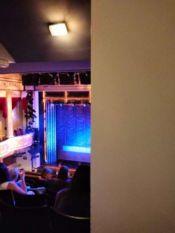 Vaudeville Theatre, section: Dress circle, row: G, seat: 19